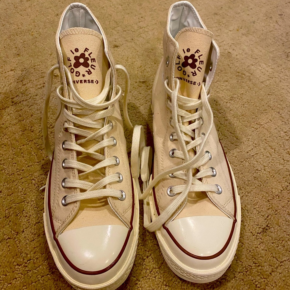Tyler The Creator/GolfWang x Chuck Taylor x Converse shoes